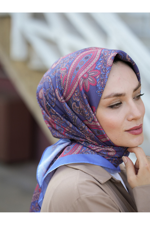 AÇELYA DESEN SOFT EŞARP - 2