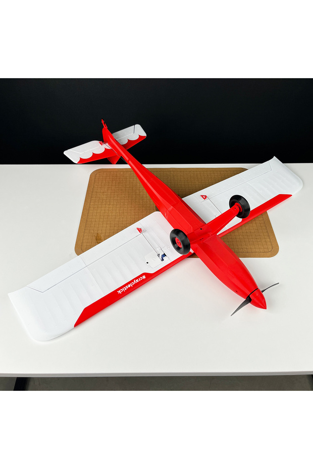 RC Model Uçak - Stick 800mm Eğitim Uçağı Gövde Kiti - 3