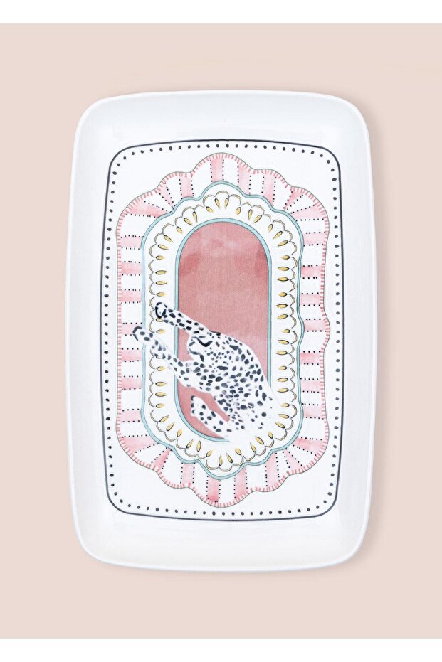 طبق تقديم مستطيل Spring، مقاس 33×21 سم - SPR0014 - 4