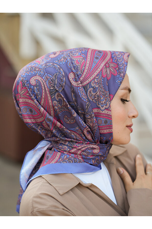 AÇELYA DESEN SOFT EŞARP - 3