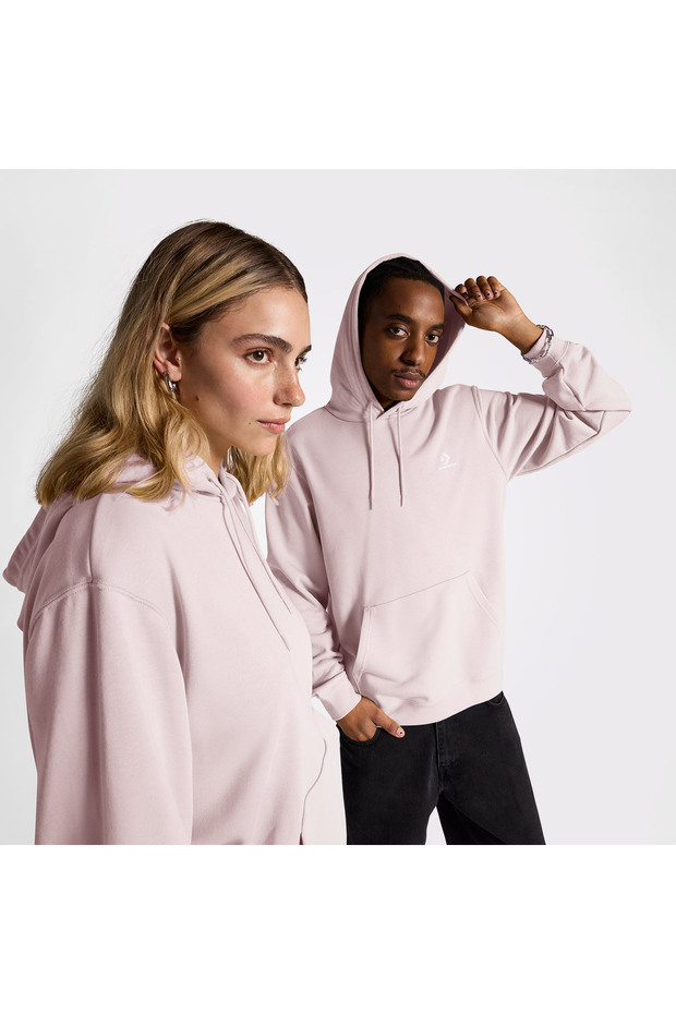 Go-To Unisex Pembe Sweatshirt - 1