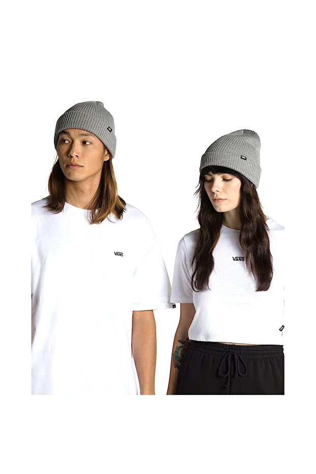 Core Basic Cuff Beanie Unisex Bere VN000QB4HTG1 Gri-STD - 2