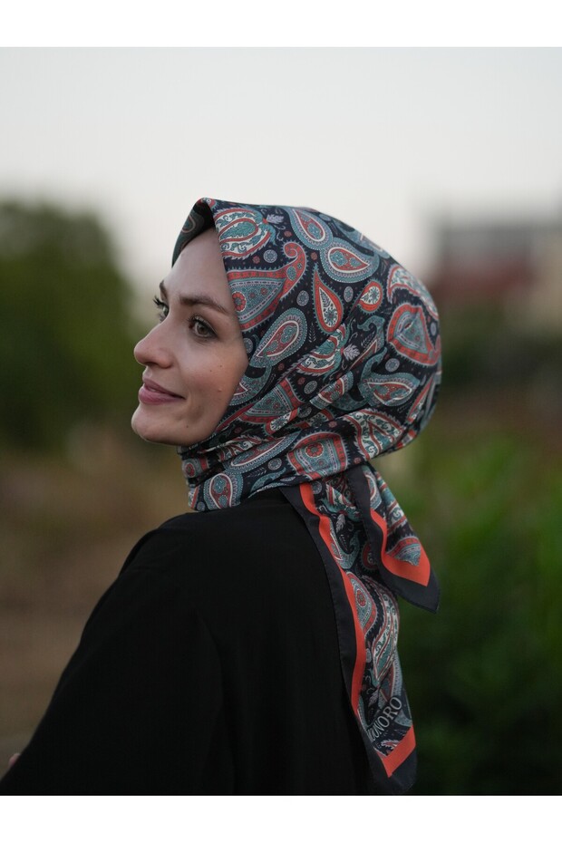 Ethnic Pattern Soft Scarf - 1