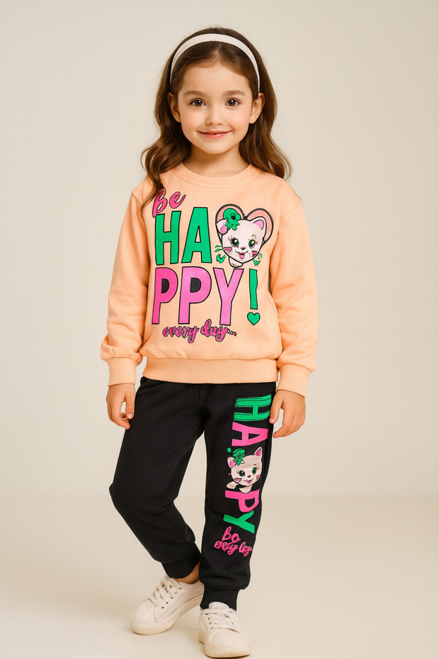 Girl's 2-String Tracksuit Set