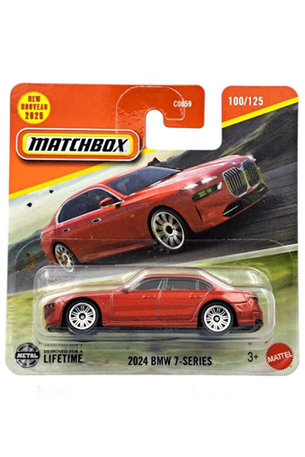 Matchbox - 2024 Bmw 7-Series - Red (1/64)