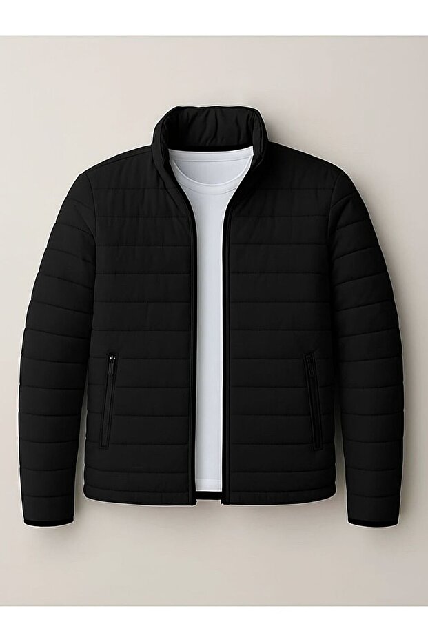 New Season Premium Quality Relaxed Fit Quilted Jacket with Inner Pockets and Lining