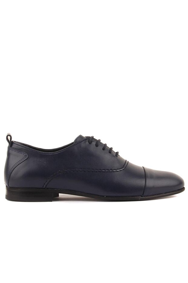 - Navy Blue Leather Men's Classic Shoes 101-3413-11464m