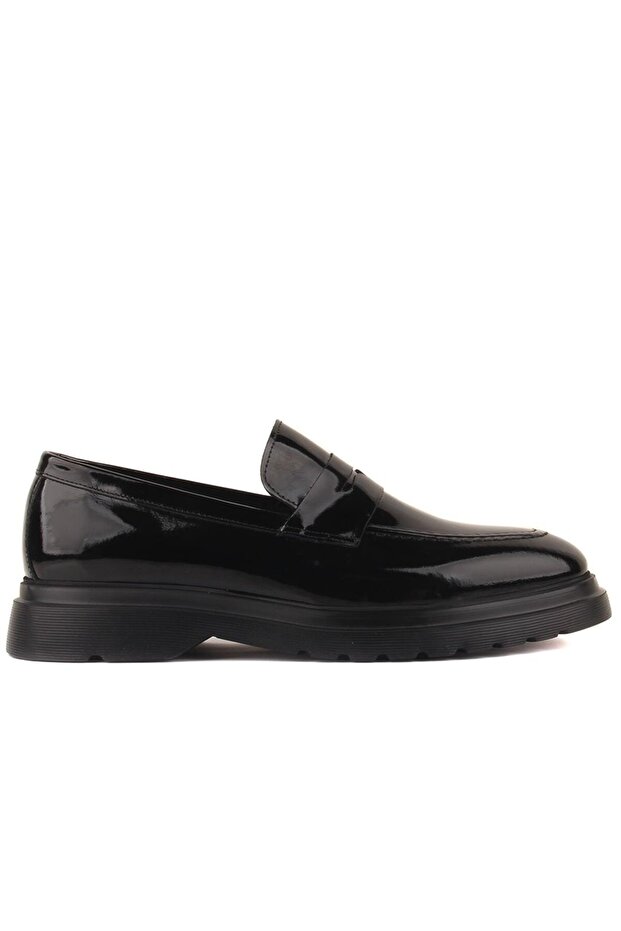 - Black Patent Leather Men's Shoes 101-9069-H1085