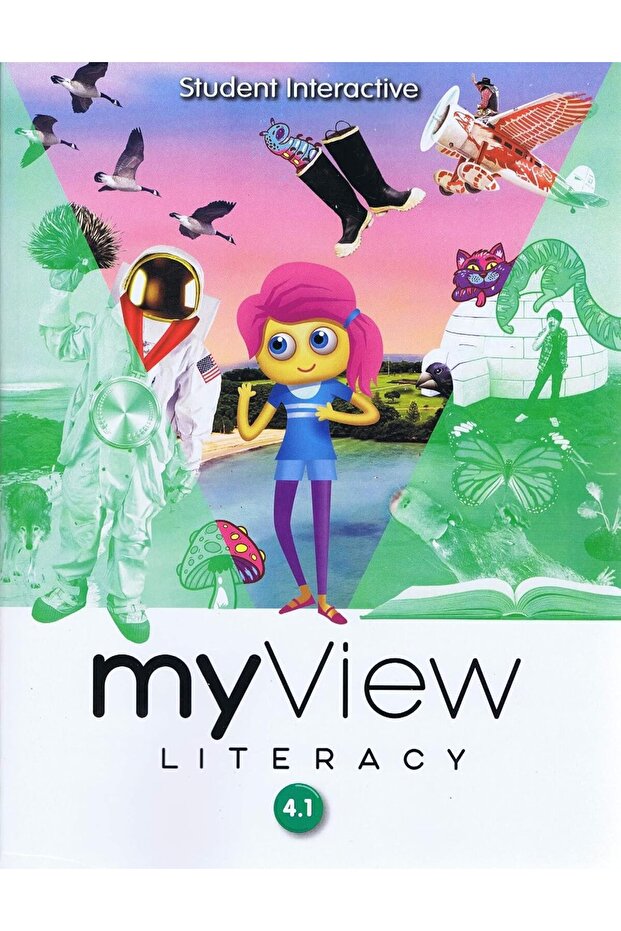 كتاب Myview Literacy 2020 التفاعلي للطلاب للصف الرابع، المجلد الأول، غلاف ورقي