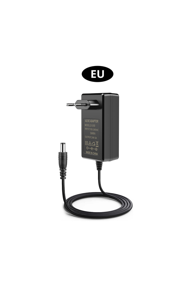 2A AC220V-EU قابس محول إضاءة عالي الجودة DC24V محول طاقة 2A 3A محول مصدر طاقة Fo
