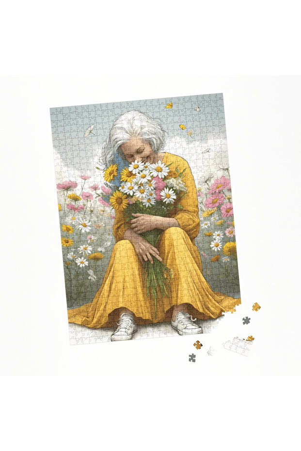 500 Parça Puzzle Umudun Renkleri Çiçeklerin Dili - 4