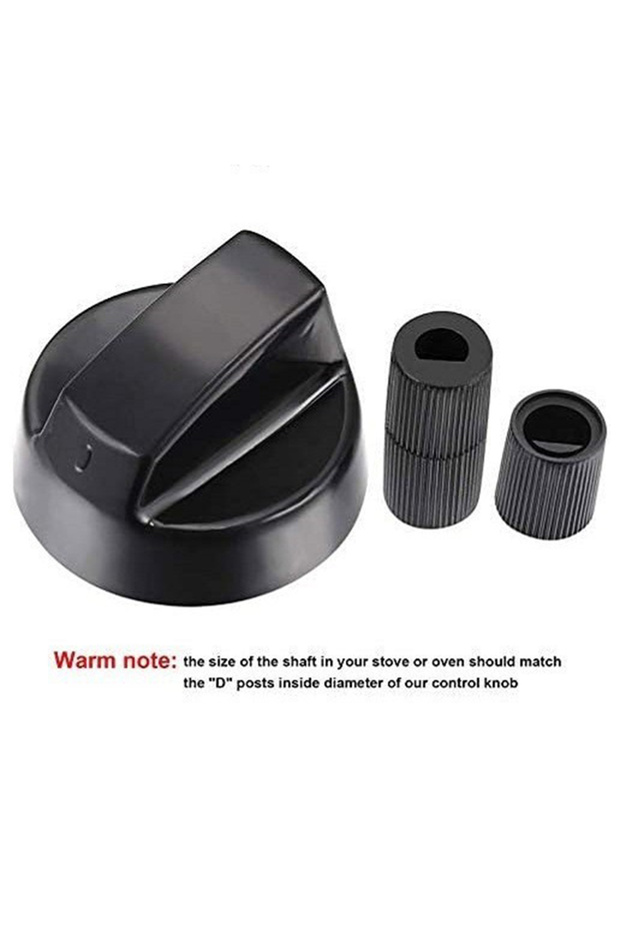 مقابض تحكم مع محولات مجموعة مقابض تحكم متعددة الاستخدامات ومقابض و 12 قطعة محولات للمواقد والأفران... - 3