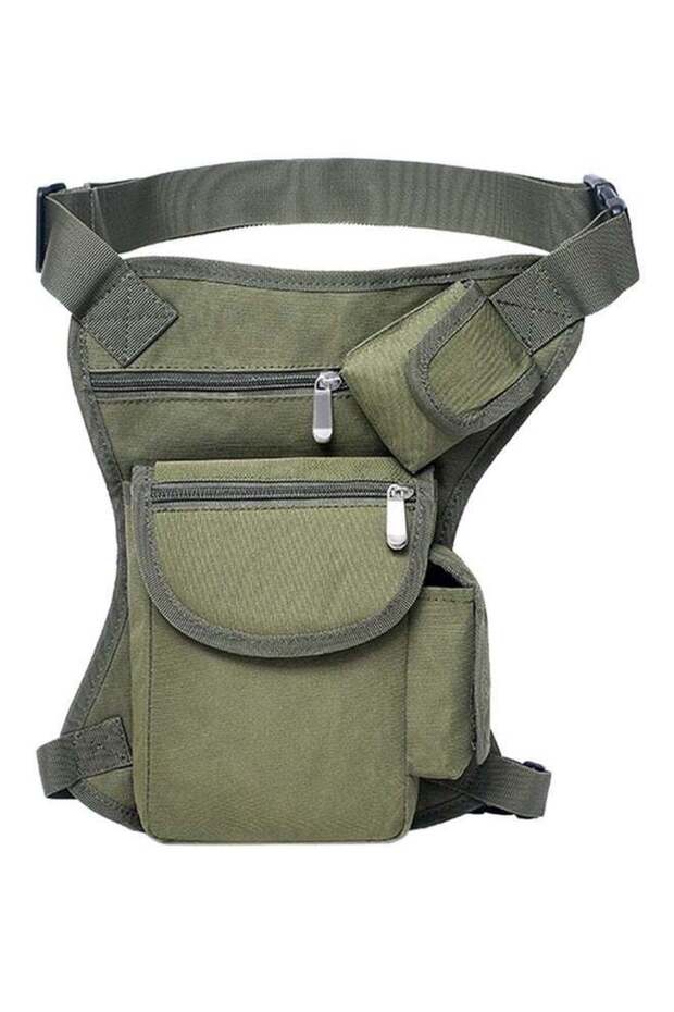 Multi-functional Canvas Waist Bag - 1
