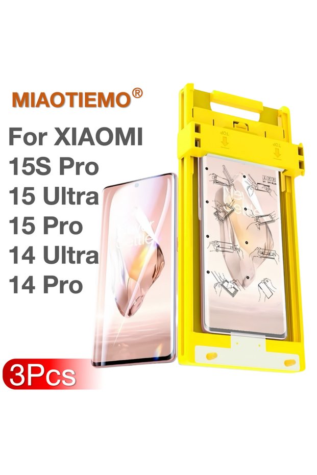 xiaomi 15 ultra 3Pcs For 15S 15Ultra 14Ultra 15Pro 14 15 Ultra Screen Protector No Dust Positioning