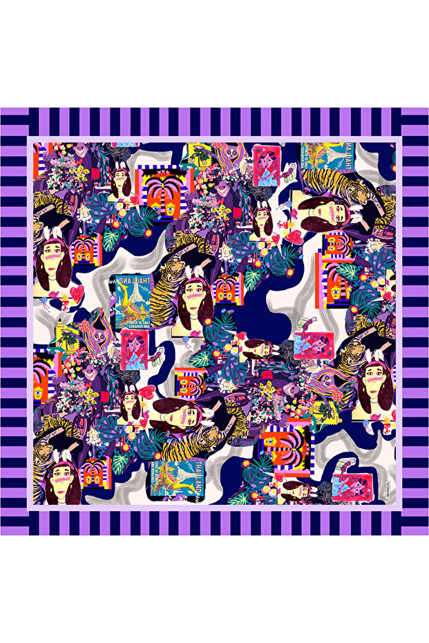 100X100 Omuz Şalı - 1