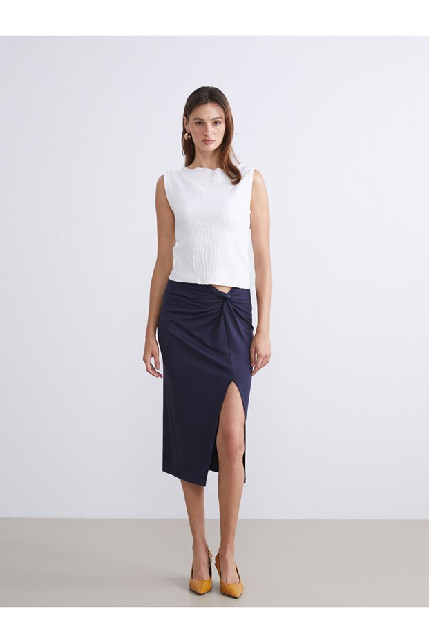 Esvab • Modern & Distinctive Waist Drawstring Skirt