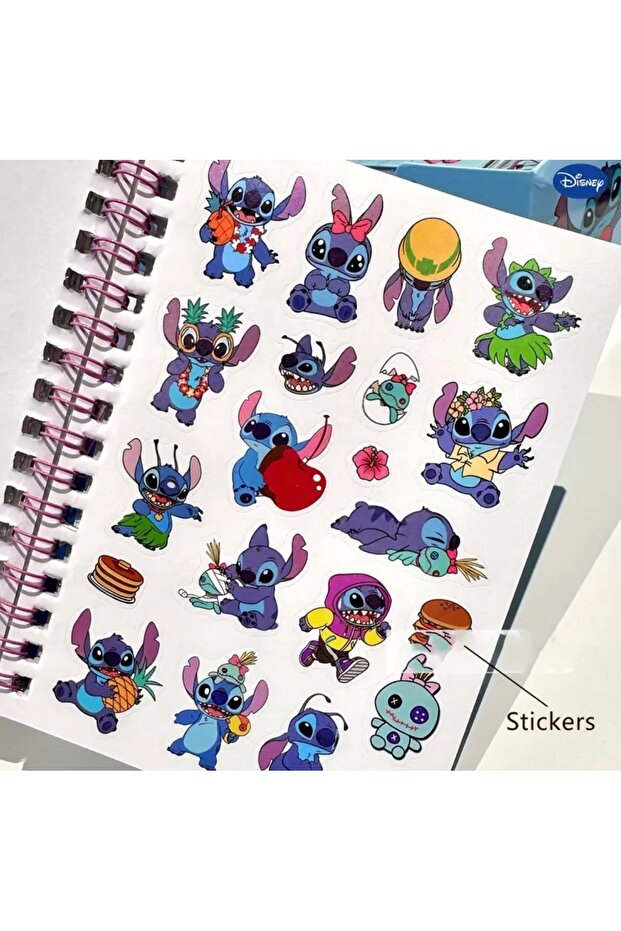 Bloc de note Stitch 3 în 1 - 1