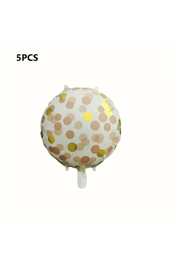 Polka Dot Printed Foil Balloon