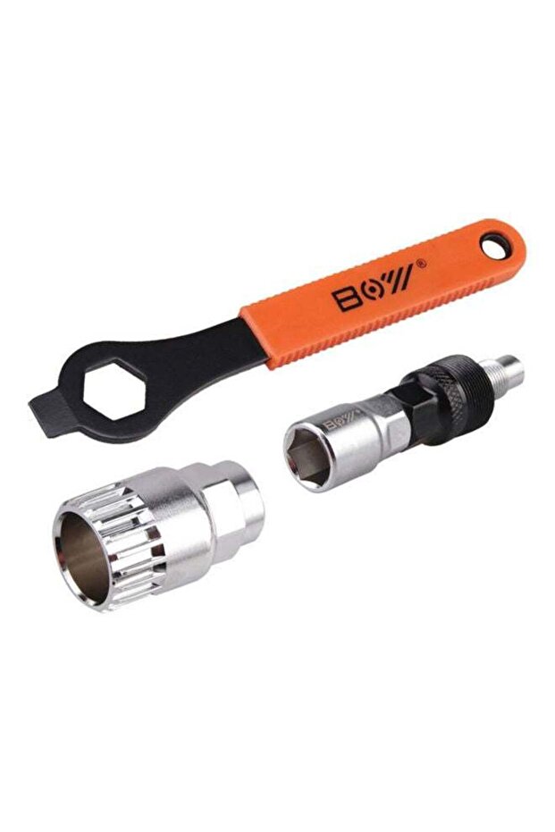 Generic Bicycle Crank Extractor Puller Bottom with Bracket Remover and Spanner - 1