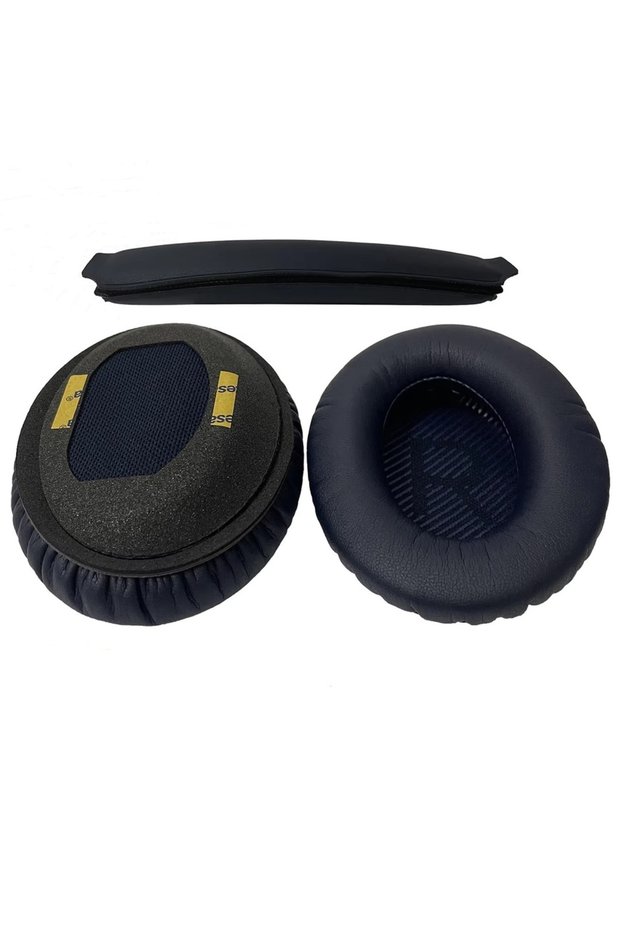 1 set black Headband Cushion Ear Pads for Bose Quiet Comfort 25 35 (QC25 QC35) QuietComfort 35 II (Q