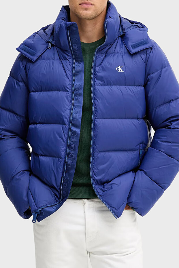 Steppelt, normál szabású, levehető kapucnis kabát LV04RC518GIZ4 Férfi kabát LV04RC518G - 1