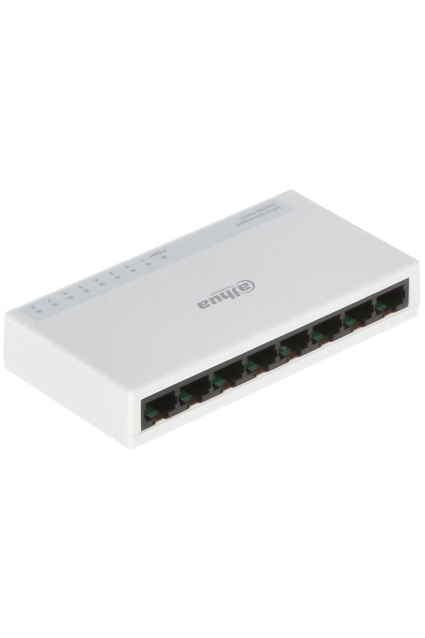 Dahua Pfs3008-8Et-L, 8 Ports, Megabit, Unmanaged, Desktop Switch