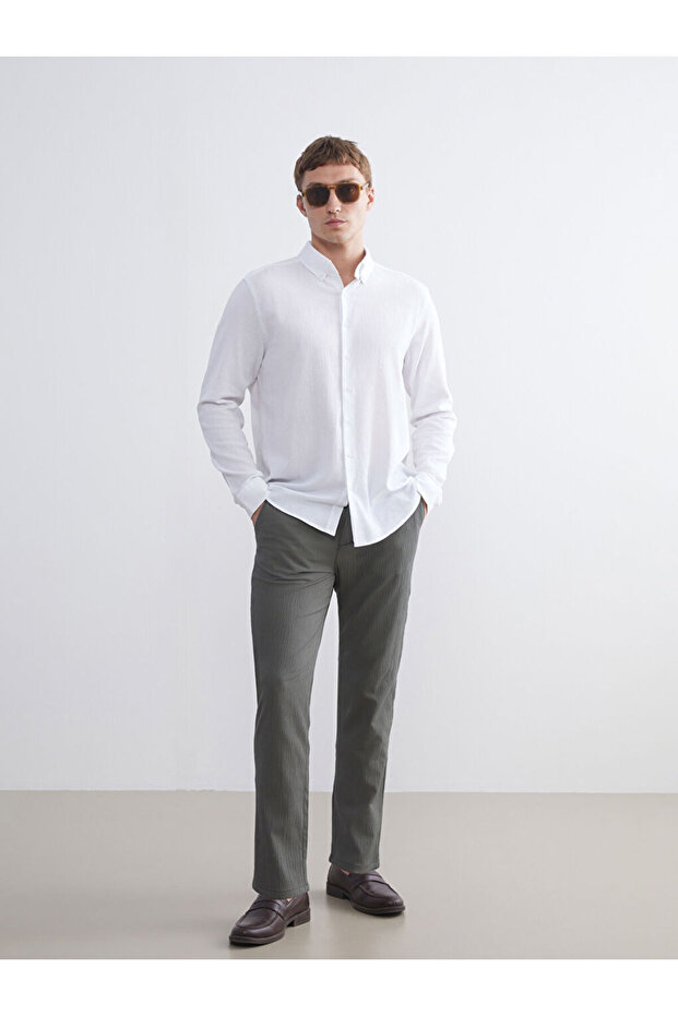 Slim Fit Men's Trousers from Uzg Store for Style Enthusiasts