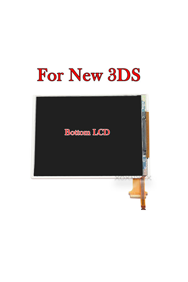 لجهاز New 3DS قطع غيار الجزء السفلي الجزء العلوي والسفلي الجزء العلوي الجزء السفلي شاشة LCD لجهاز Nintend DS Lite - 1