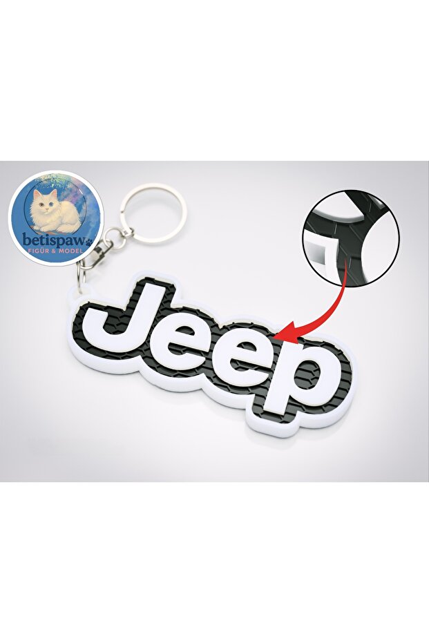 Jeep Keychain [2 Pcs] Car Keyring