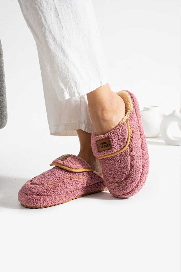 Domácí pantofle Protiskluzová podrážka Zimní dámské domácí pantofle Pantofle STC1156 - 2