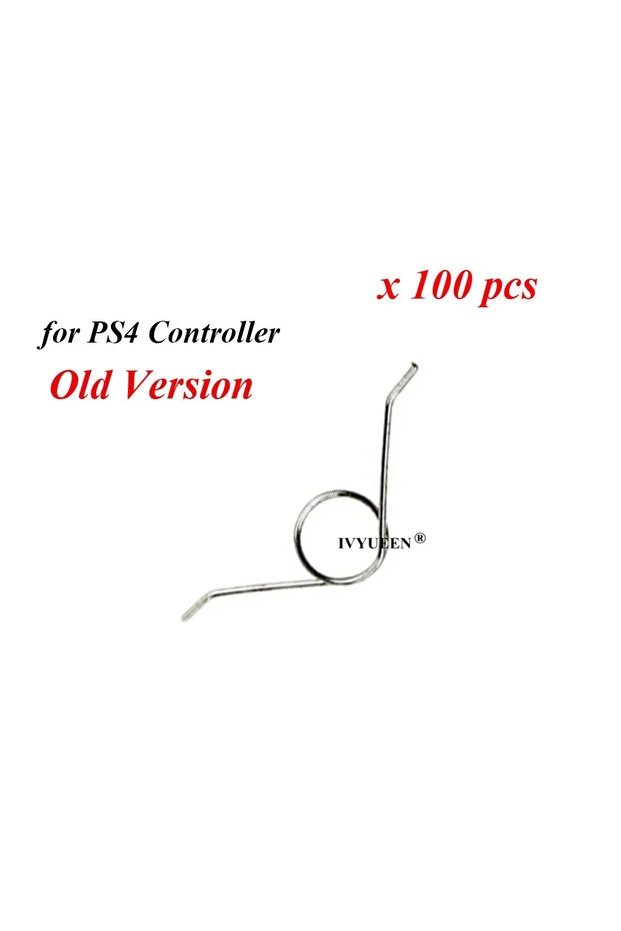 P4 Old Version IVYUEEN 100 pcs R2 L2 Trigger Buttons Springs for Dualshock 4 5 PS5 PS4 DS4 Pro Slim - 1