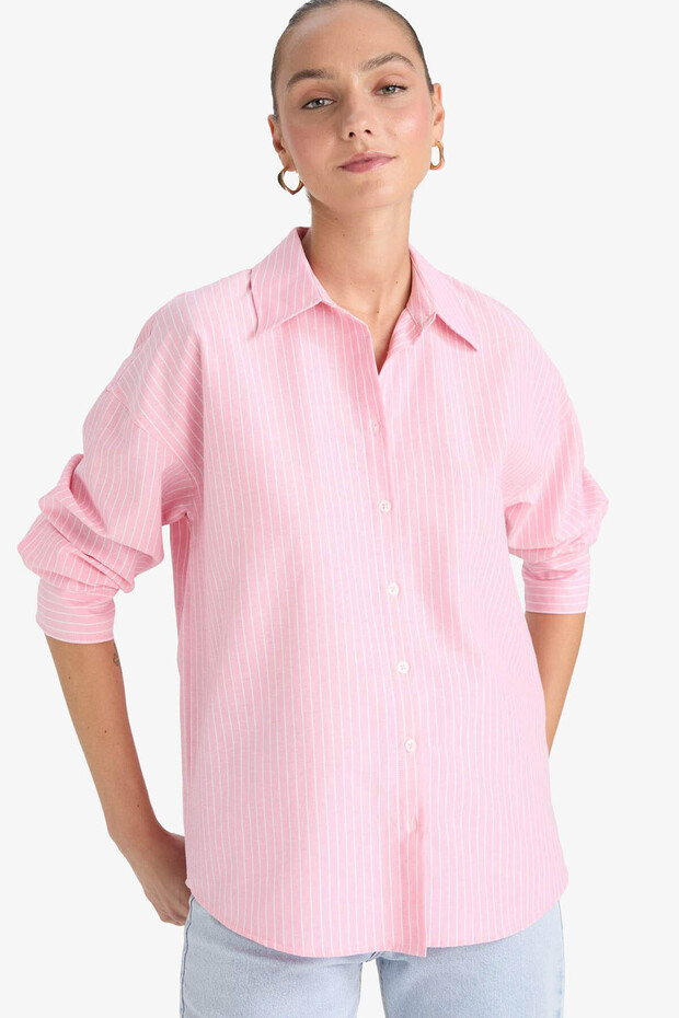 Pink Women's Shirt D4512Ax/Pn623