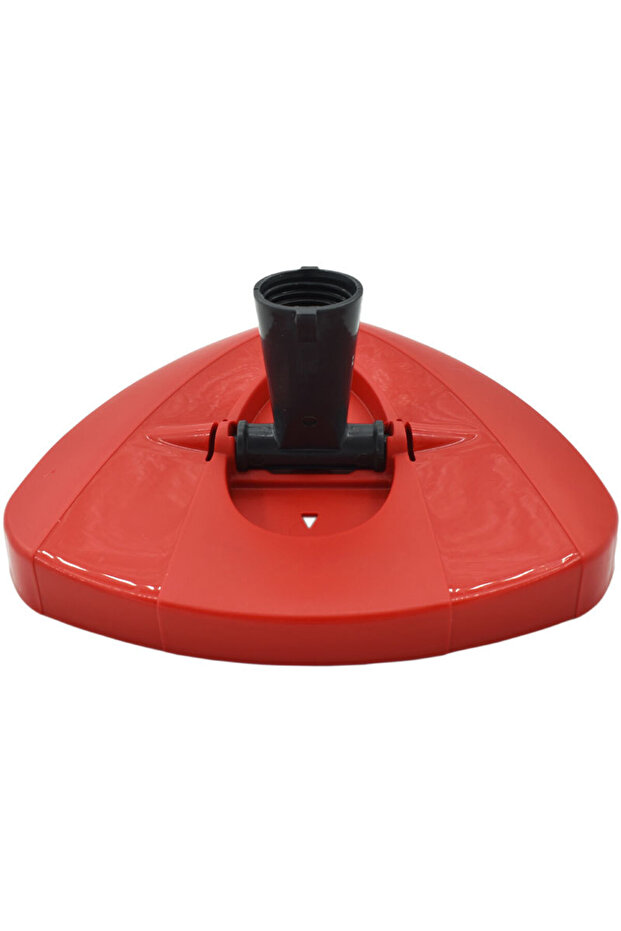 Red 1pc Spin Mop Base Disc Mop Head Plastic Triangle Disc for O-Cedar 360 ° Rotating Easy Wring Mop