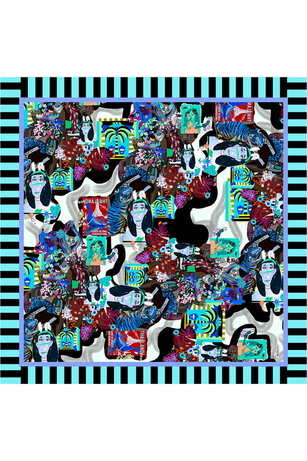 Șal de umăr 100X100 - 1