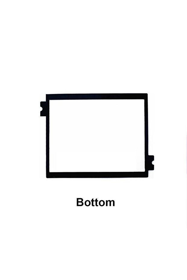 bottom JCD 1piece Top & Bottom LCD Display Screen Dustproof Adhesive For DS Lite NDSL Console Sponge - 1