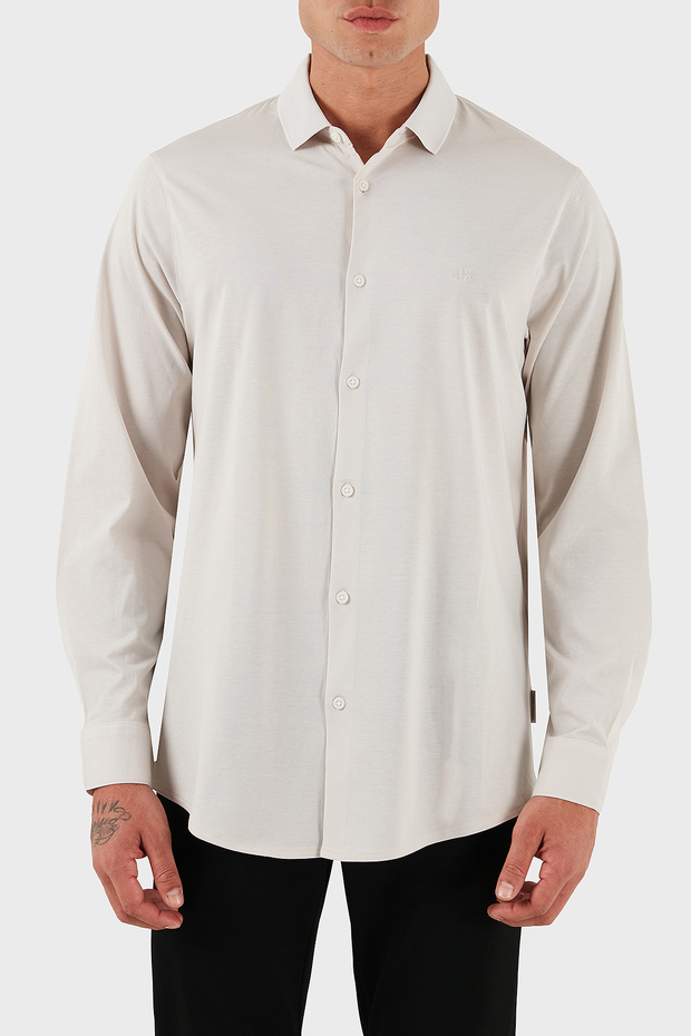 100% Cotton Regular Fit Classic Collar Shirt Men's Shirt Xm001370 Af10364 U1013