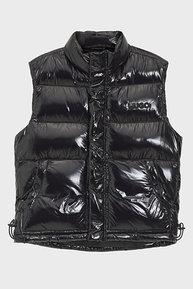 Logolu Su İtici Regular Fit Parlak Şişme Yelek Erkek YELEK 50547981 001 - 6