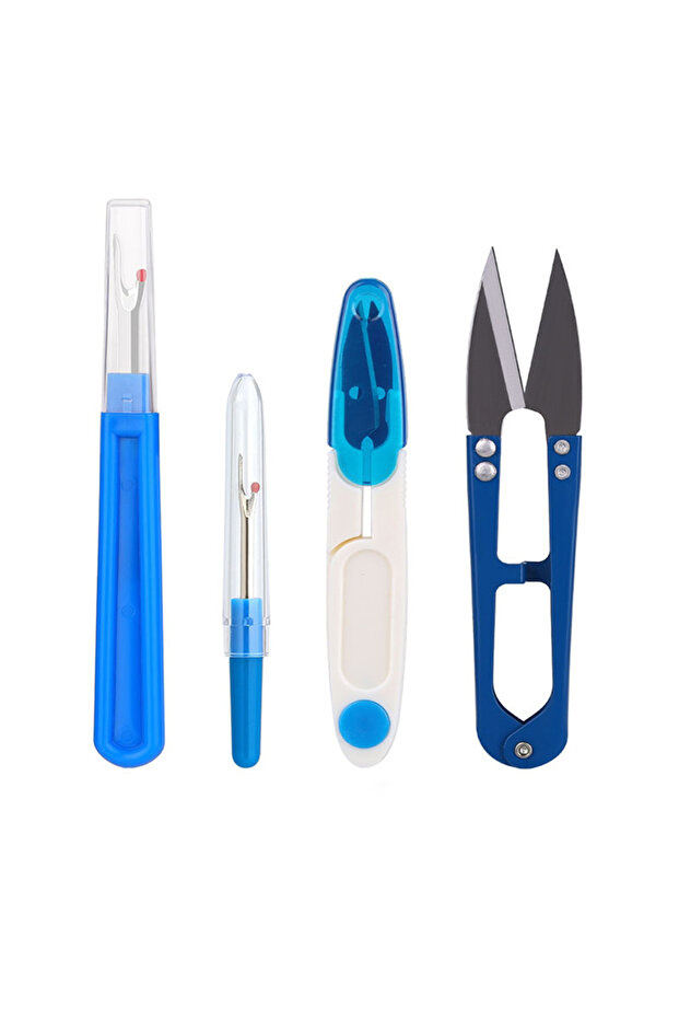 4PCS 4PCS Sewing Seam Ripper Kit Colorful Sewing Stitch Thread Unpicker &Seam Ripper&Thread Cutter S