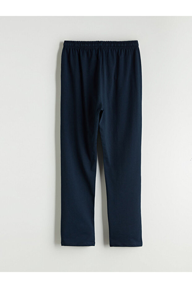 Gri Standart Kalıp Erkek Pijama Takımı - 5