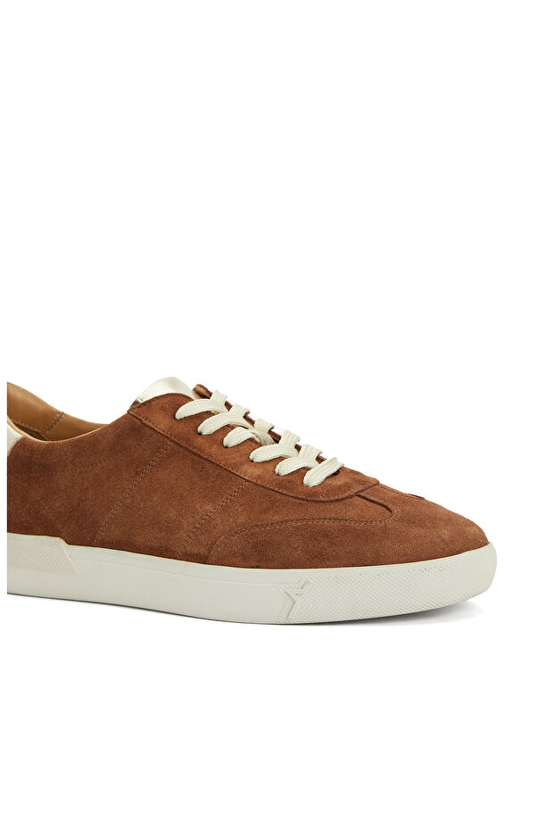 Camel Erkek Süet Sneaker - 5