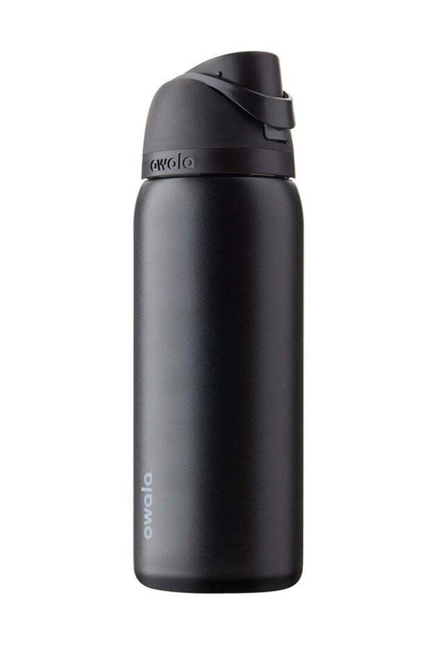 Insulated Stainless Steel Water Bottle with Straw for Sports and Travel, 32-Ounce