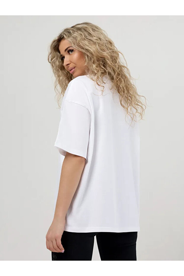 Μπλουζάκι Unisex Crew Neck oversized Basic - 2