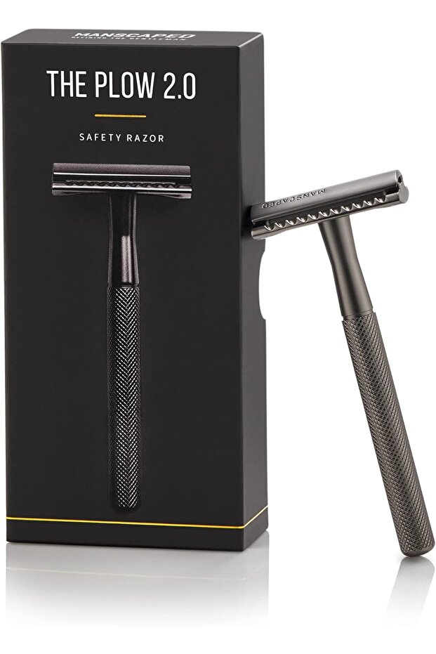 The Plow 2.0 Premium Single Blade Double-Edged Safety Razor