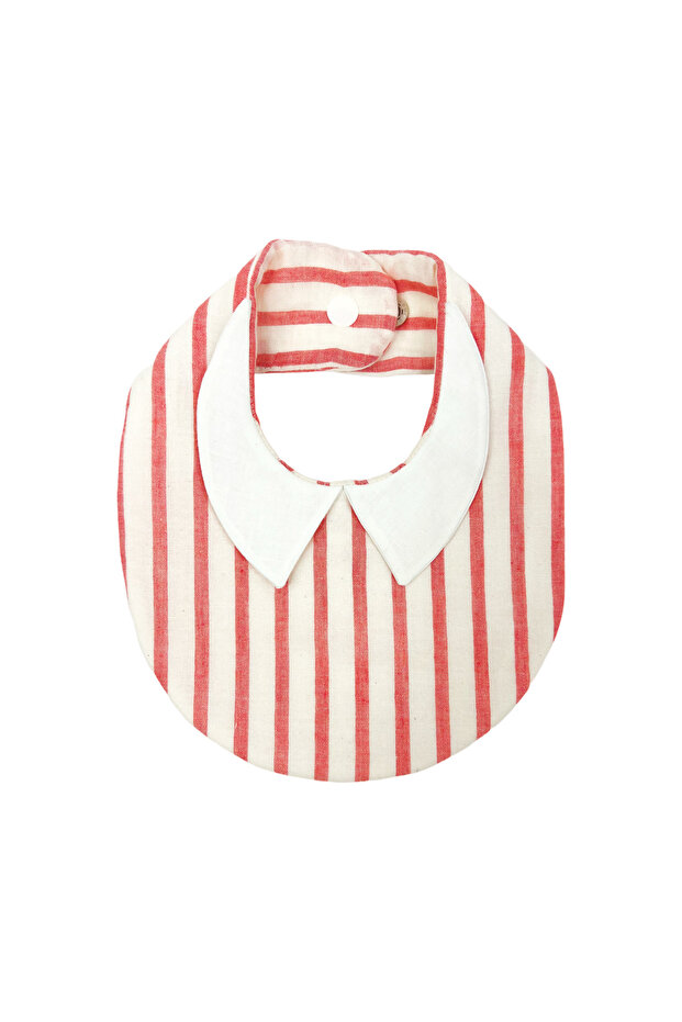 طوق U-Tidy Bib - خطوط حمراء