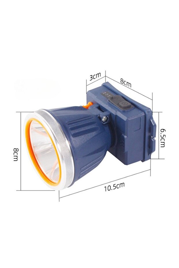 Lanternă frontală LED cu rază lungă de zoom - 3