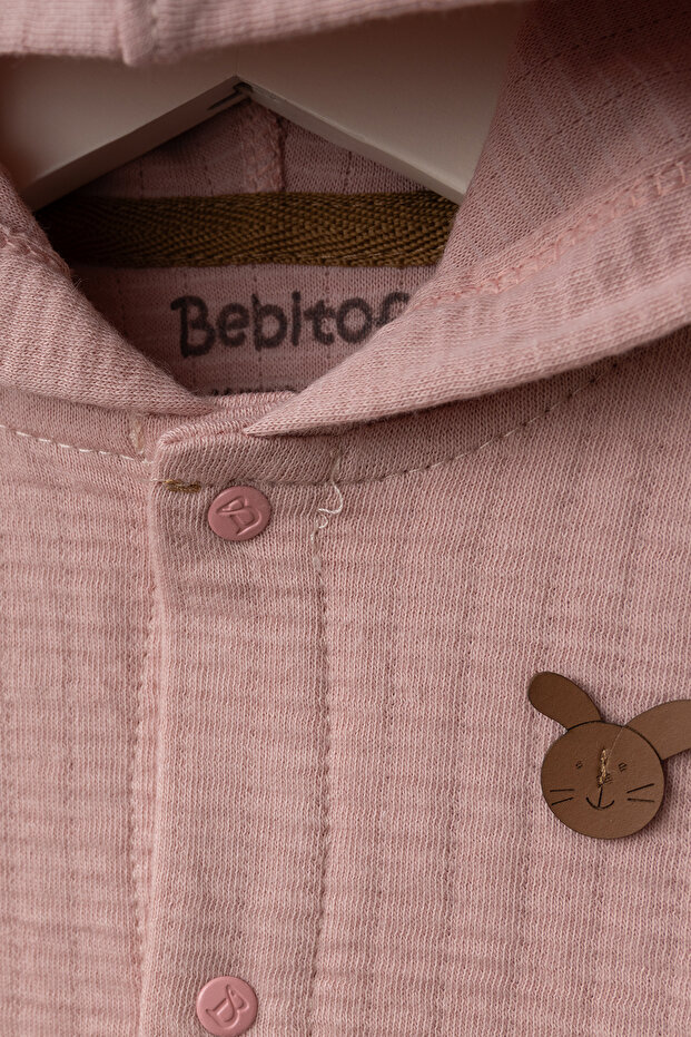 Bebek Kapüşonlu Hırka - 2