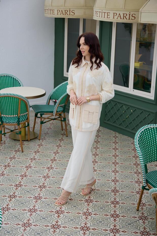 Üçlü Takım Ma24.02 Vanilya - 2