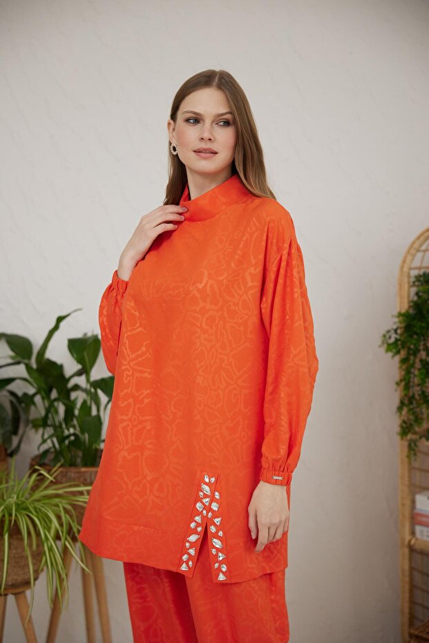 YIRTMACI TAŞLI PAMUKLU TAKIM - 5