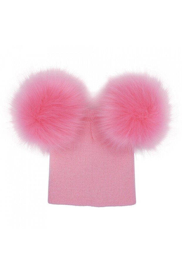 Čepice Drool s bambulkami (Barva: Khaki) - 5