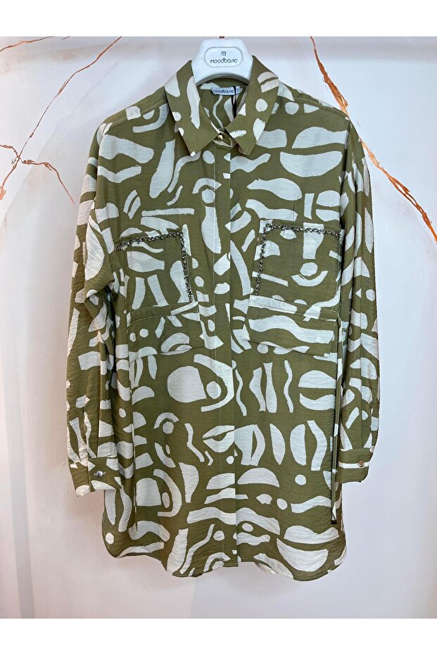 TAŞ İŞLEMELİ GÖMLEK - 1